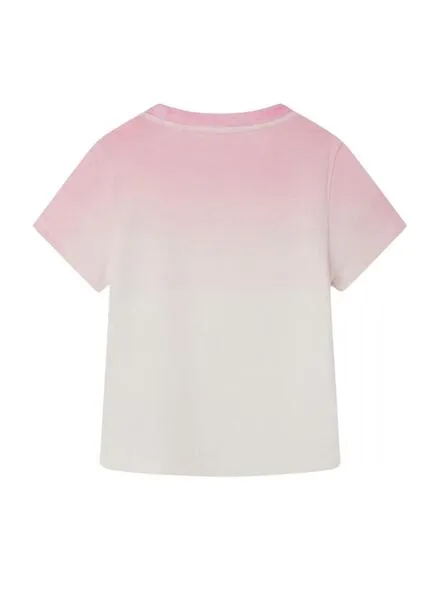 Camiseta Pepe Jeans Orsina Rosa Para Niña