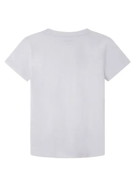 Camiseta Pepe Jeans Redell Blanco Para Niño
