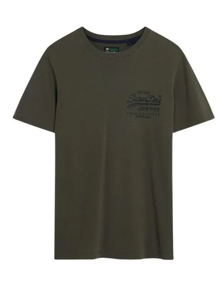 Camiseta Superdry Tokyo Verde para Hombre