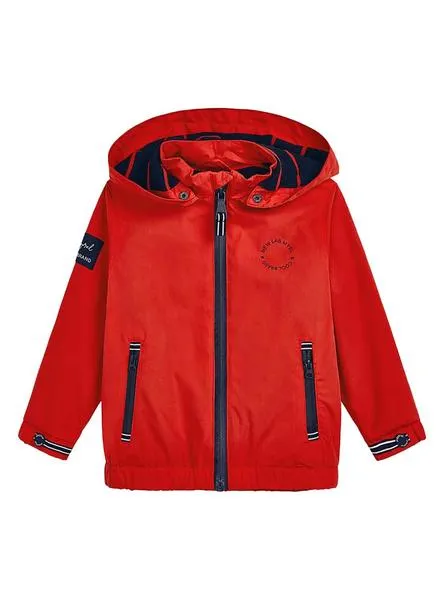 cazadora mayoral cortavientos rojo para niño