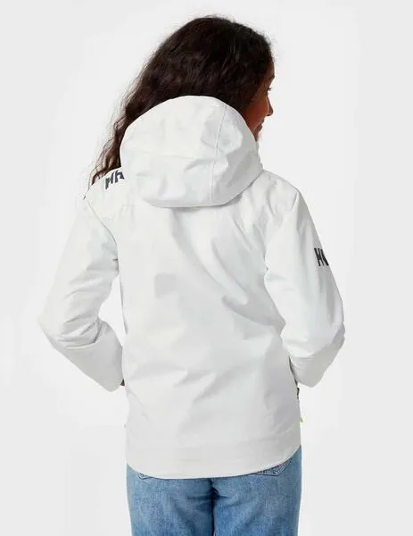 Chaqueta Helly Hansen Crew Midlayer balnca para niño y niña
