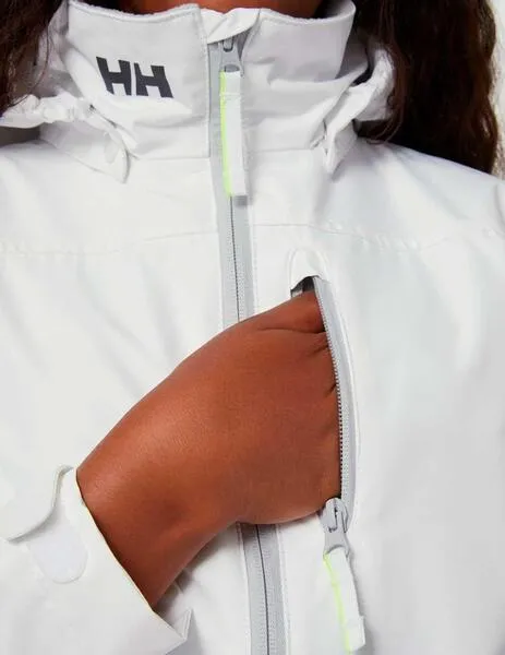Chaqueta Helly Hansen Crew Midlayer balnca para niño y niña