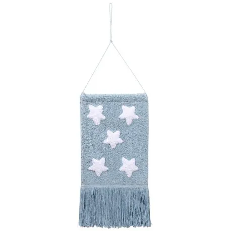 Colgante Pared Estrellas Azul. Lorena Canals.