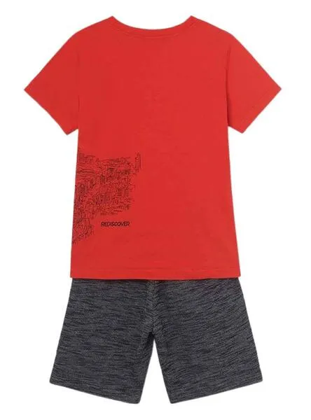 Conjunto Mayoral City Rojo para Niño