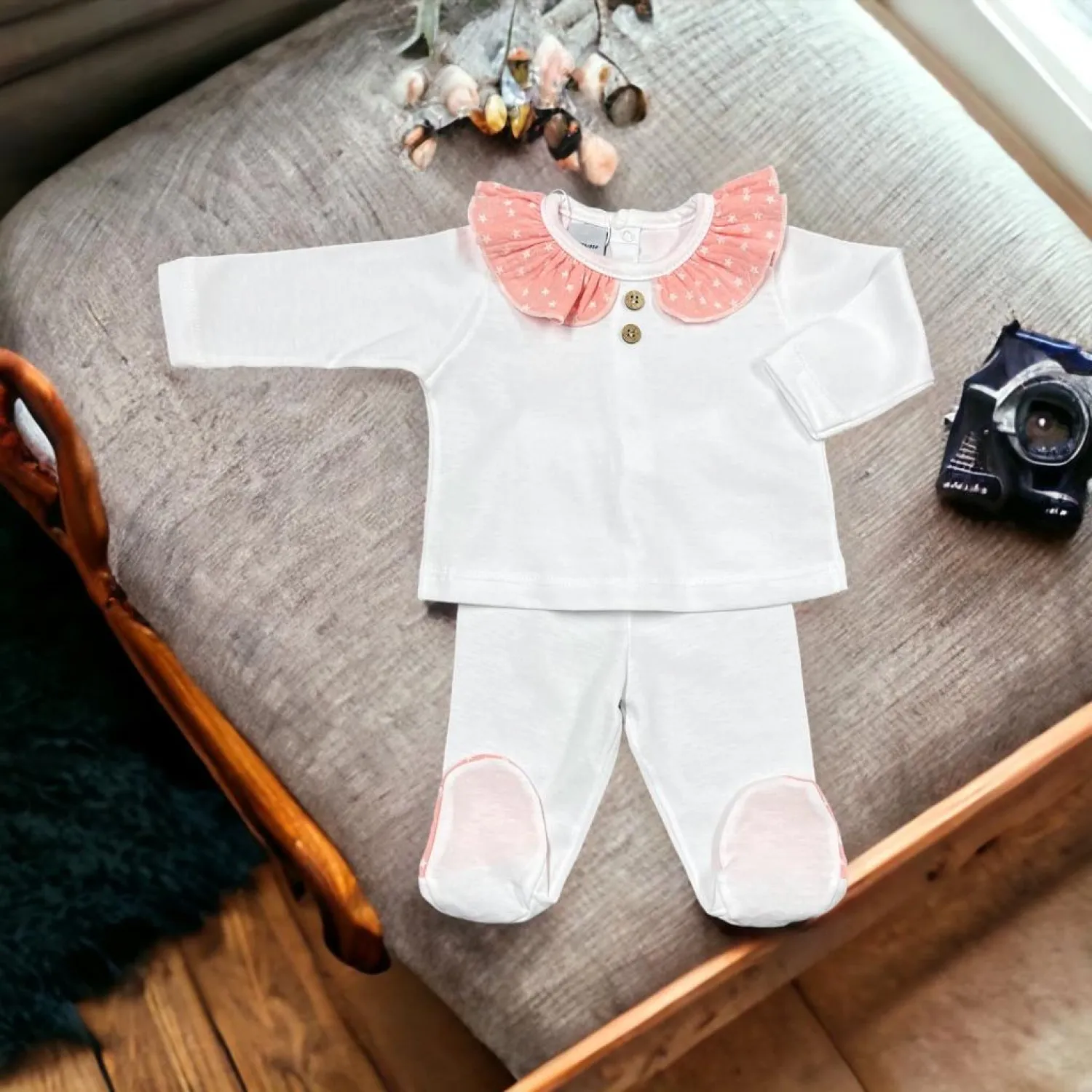 Conjunto para niña jersey y polaina colección Diana