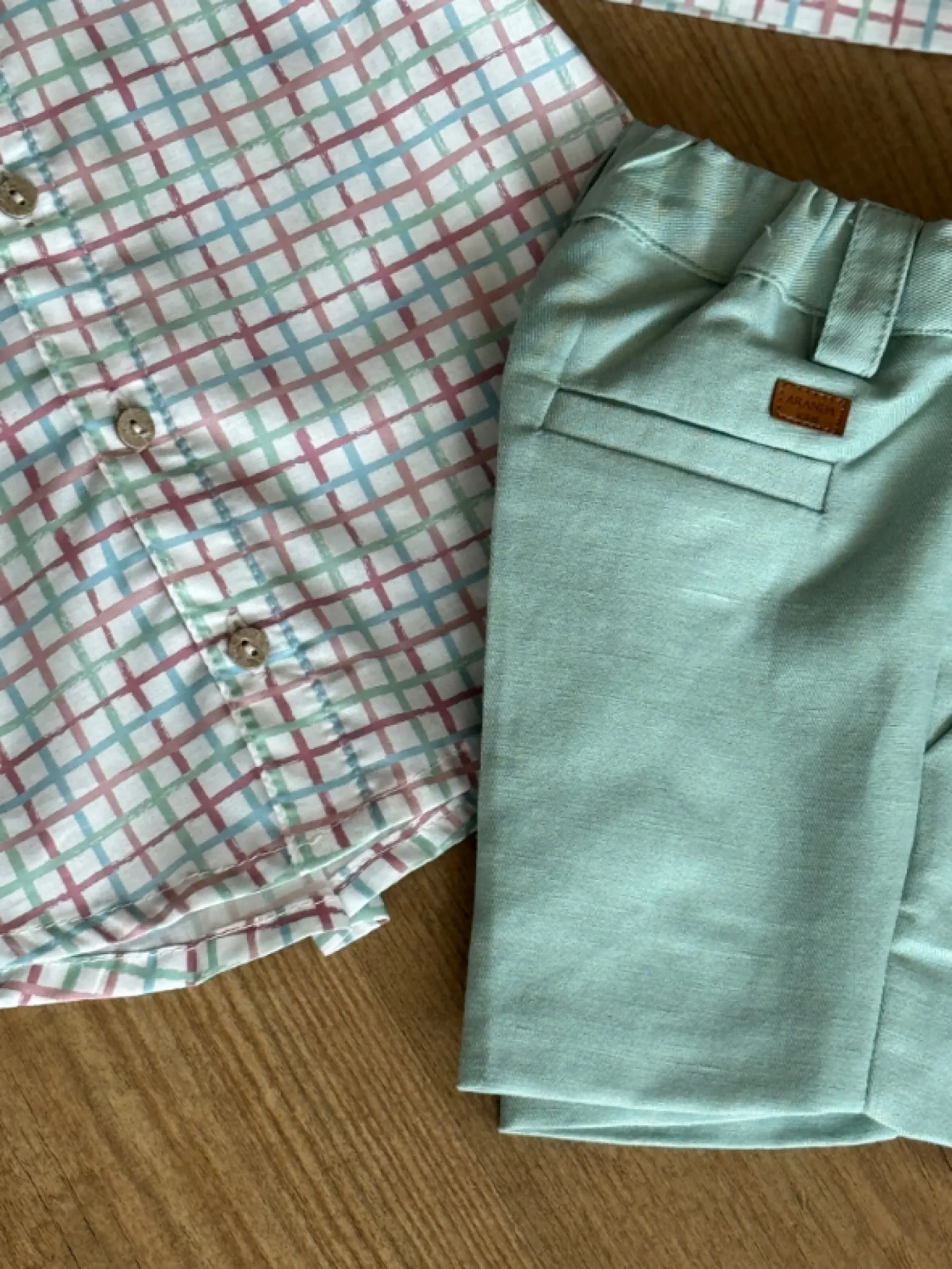 Conjunto para niño Camisa y pantalón Colección Prune