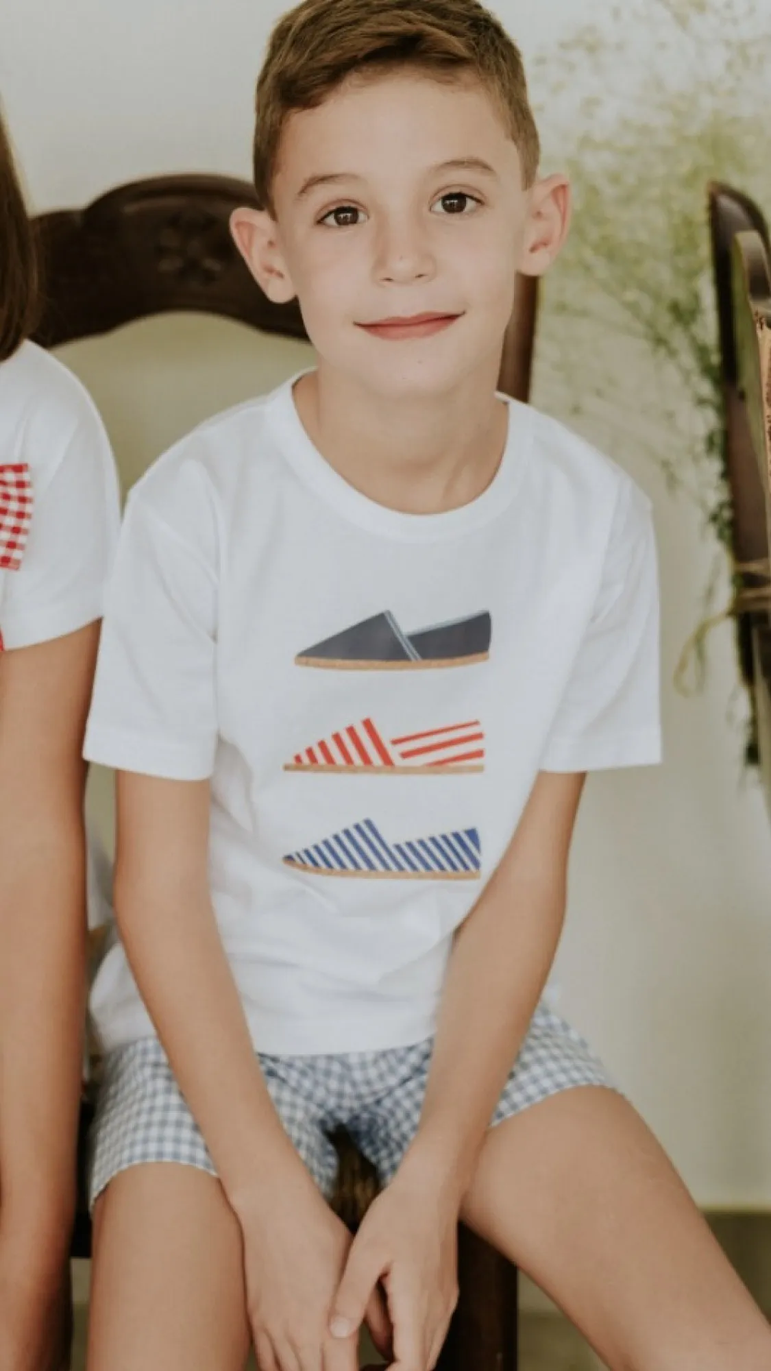 Conjunto para niño Colección alpargatas de Mon Petit Bonbon