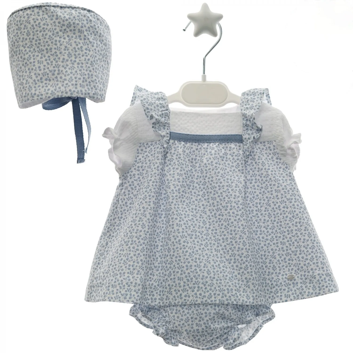 Conjunto tres piezas para niña Colección Amaia