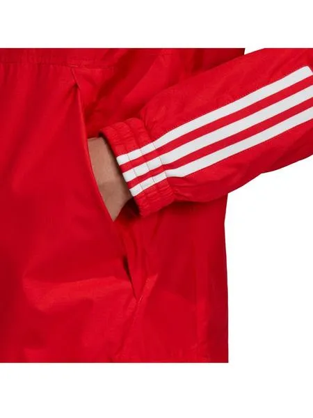 cortavientos adidas rojo hombre