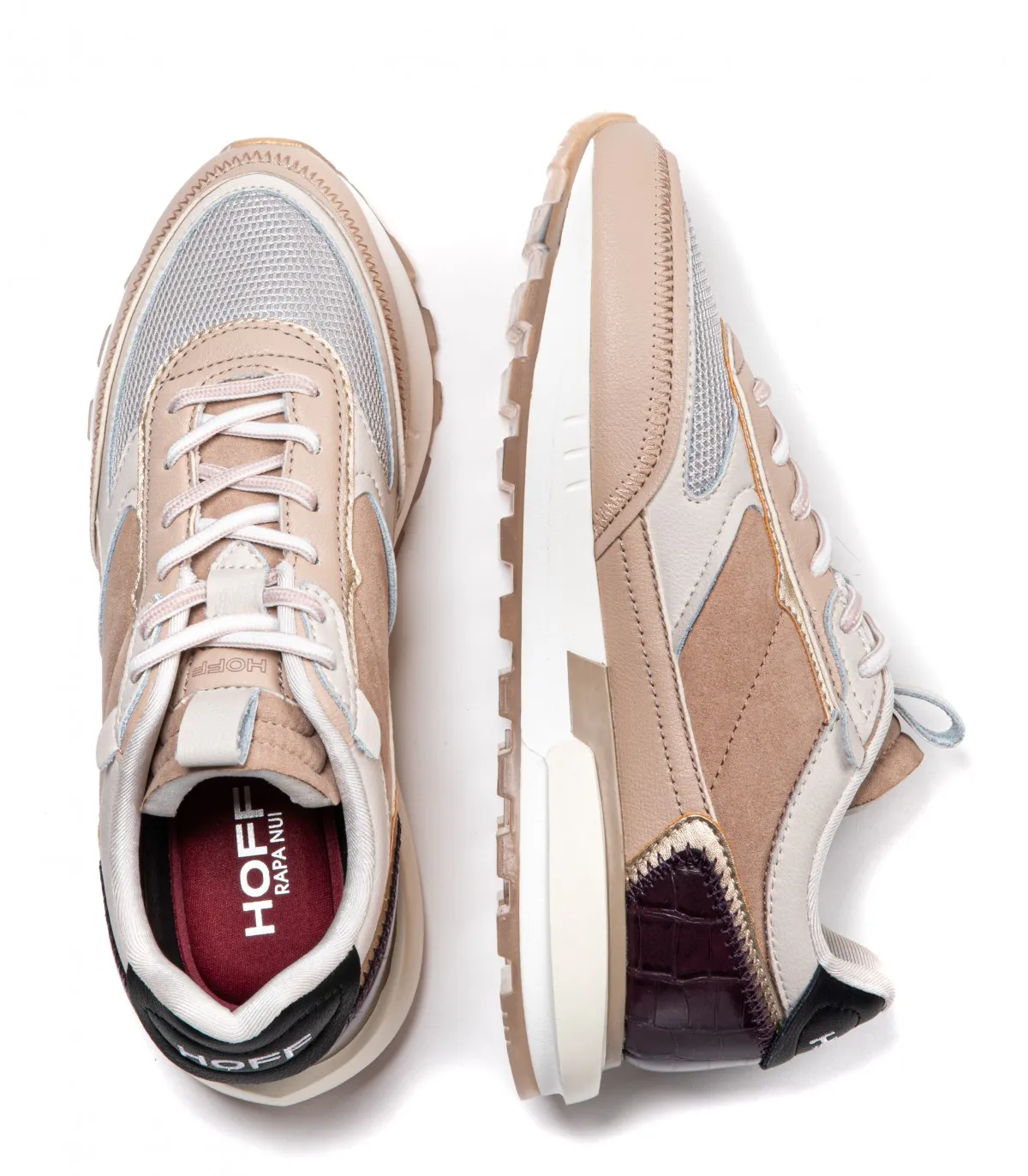 Deportivo para mujer en color nude