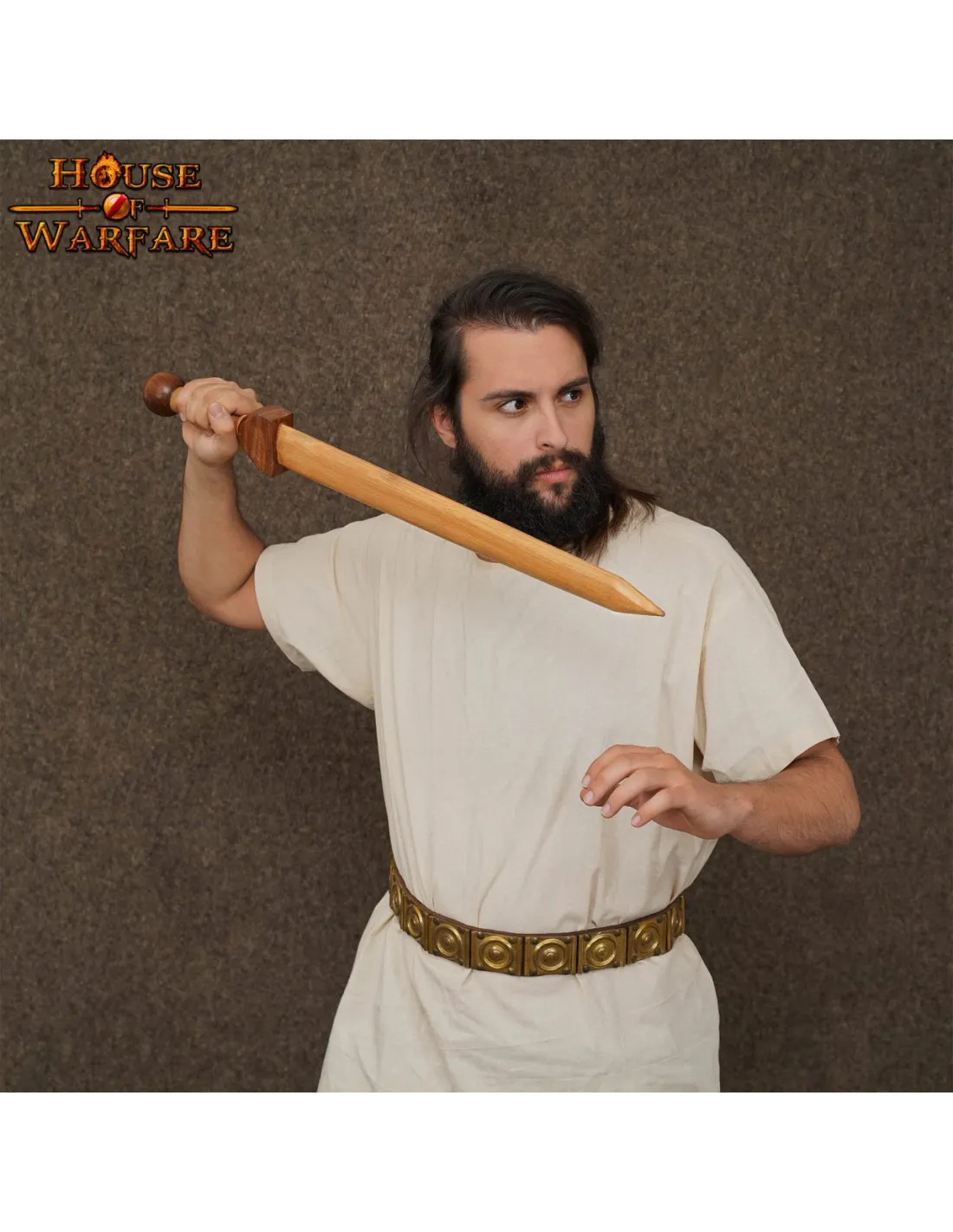Espada Gladius de madera para entrenamientos (71 cm.)