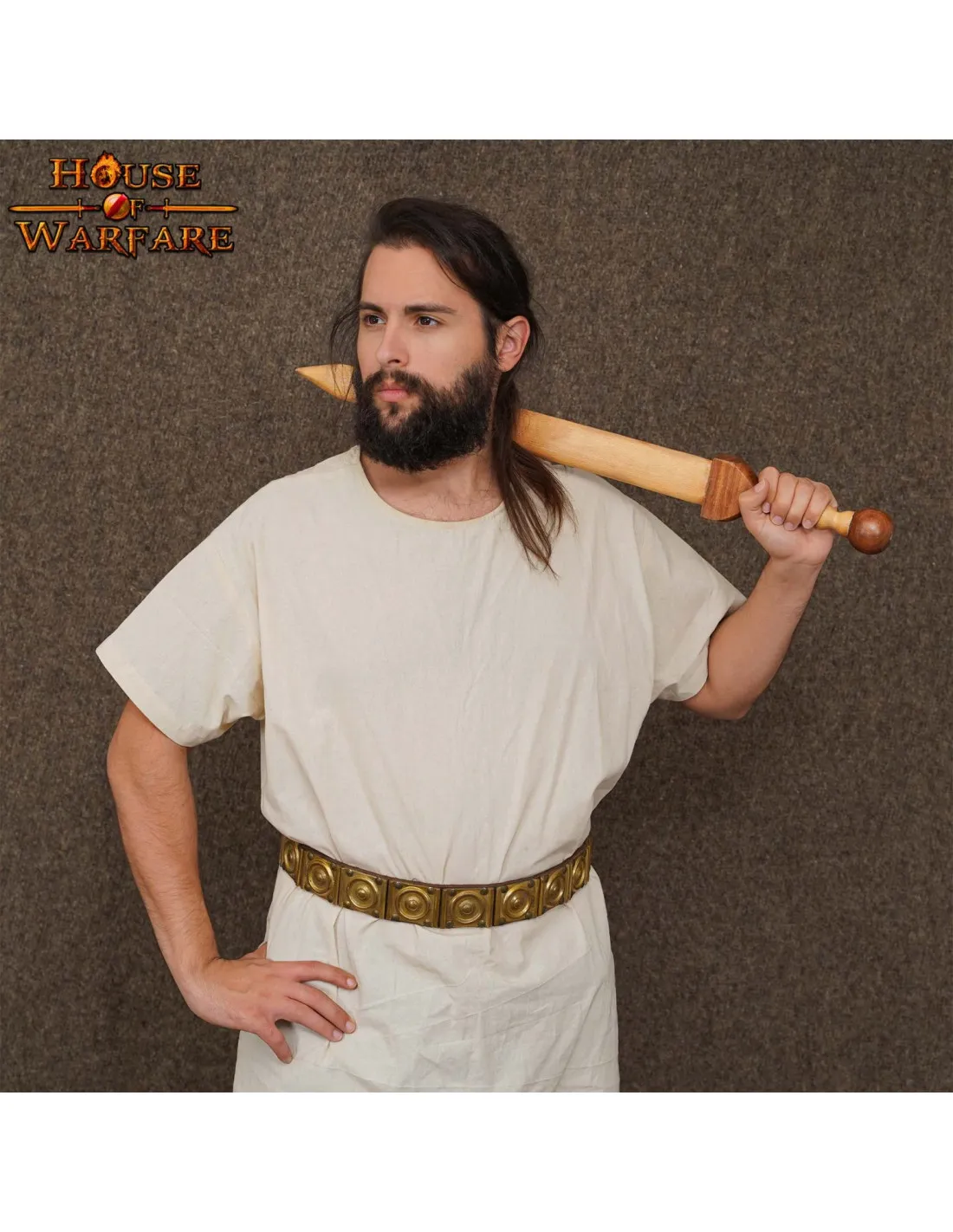 Espada Gladius de madera para entrenamientos (71 cm.)
