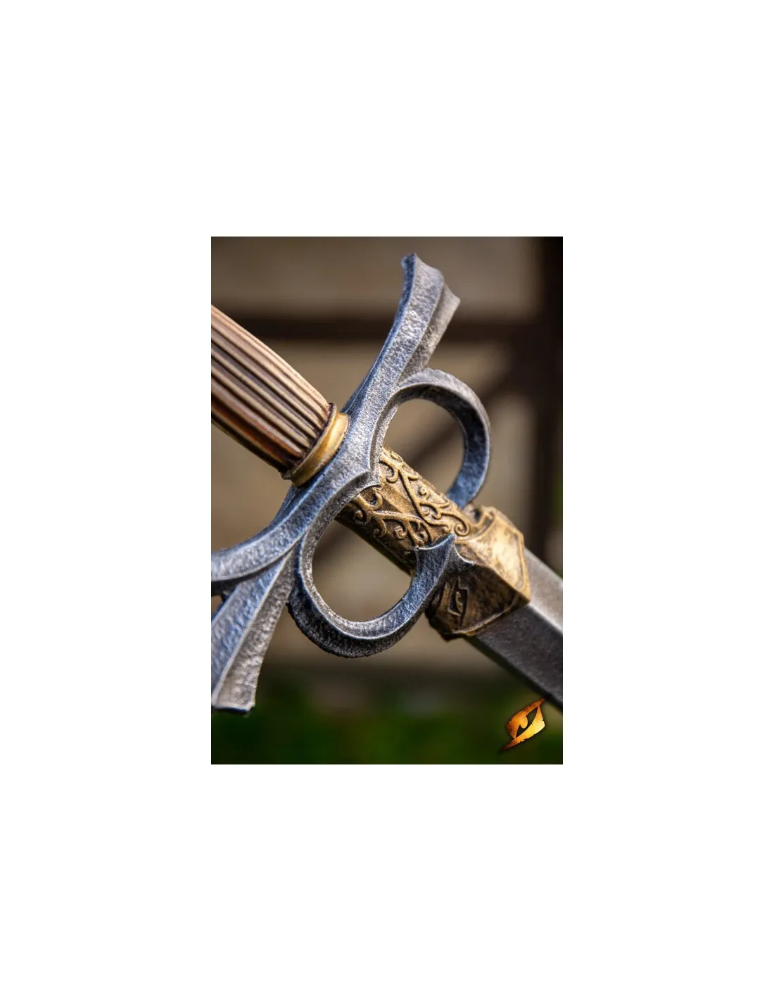 Espada LARP Rapiera Rillet, Vanguard Epic Armoury (Dorada)