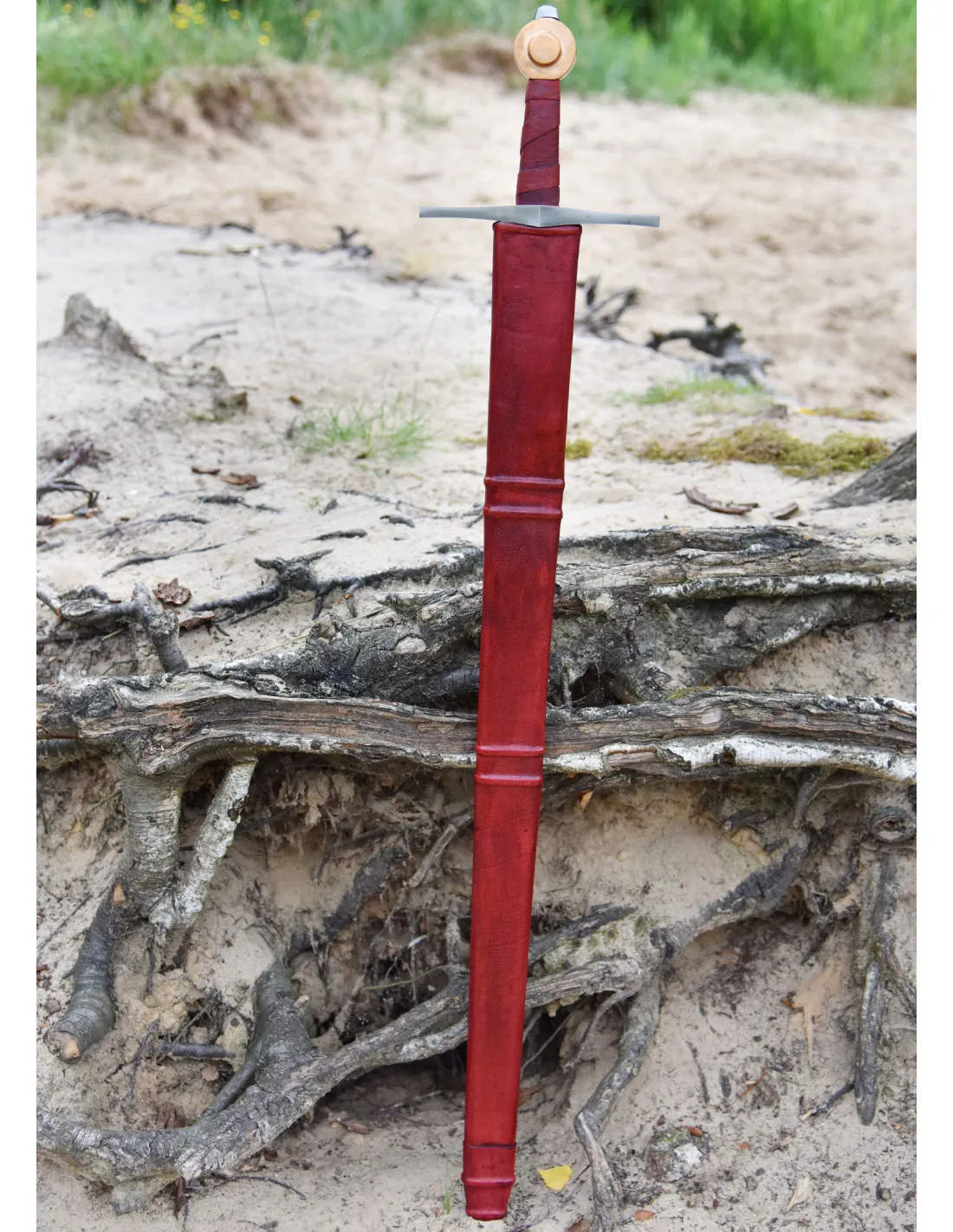 Espada medieval Arming Lübeck con vaina, s. XIII
