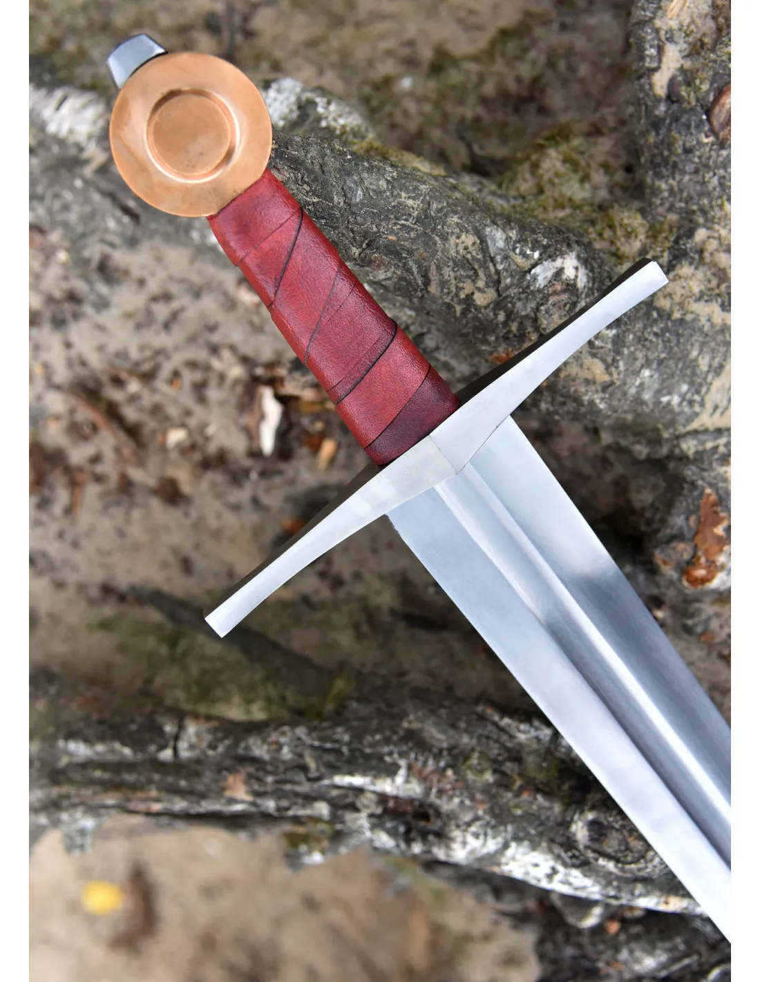Espada medieval Arming Lübeck con vaina, s. XIII
