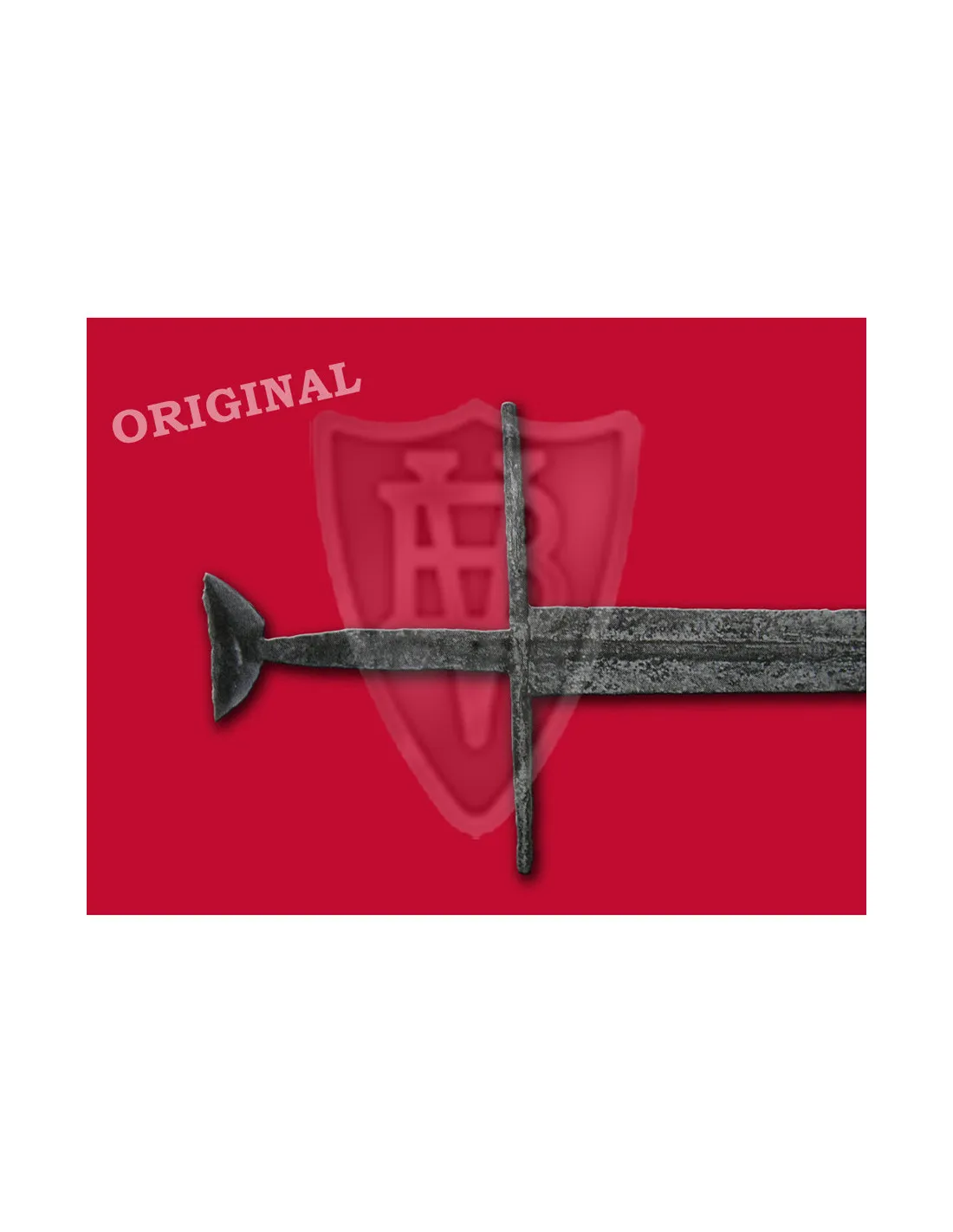ESPADA NORMANDA FUNCIONAL DE GUARDA RECTA, S. XIXIII