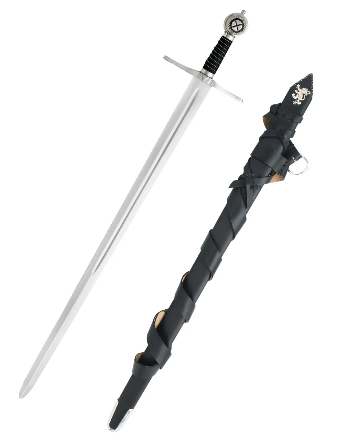 Espada Robert the Bruce con cinturón y vaina