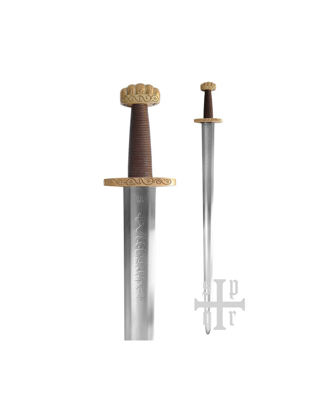 Espada Vikinga Ballinderry una mano bronce para prácticas, siglo IX