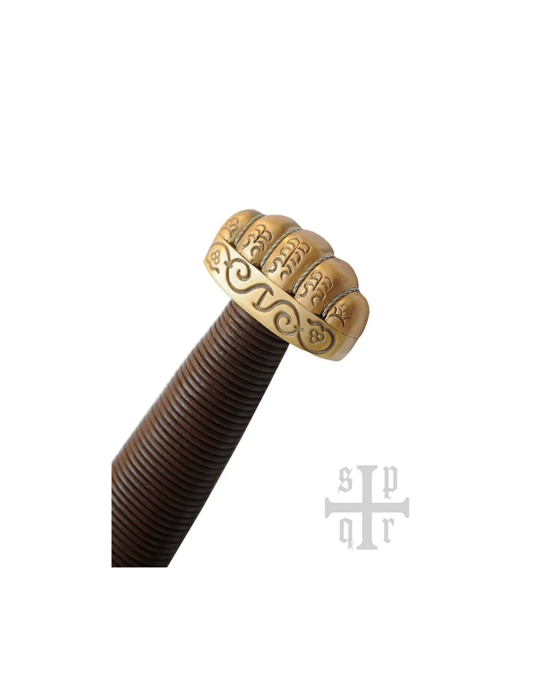 Espada Vikinga Ballinderry una mano bronce para prácticas, siglo IX