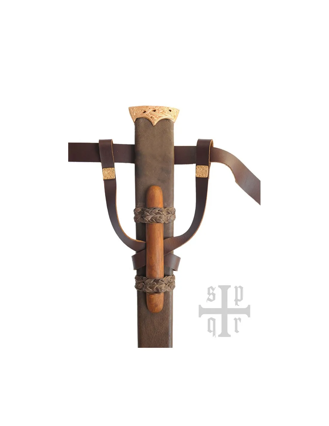 Espada Vikinga Ballinderry una mano bronce para prácticas, siglo IX