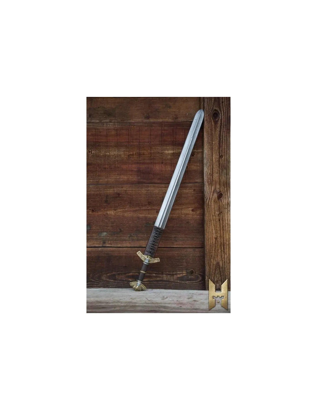 Espada vikinga Dreki serie Stronghold, dorada