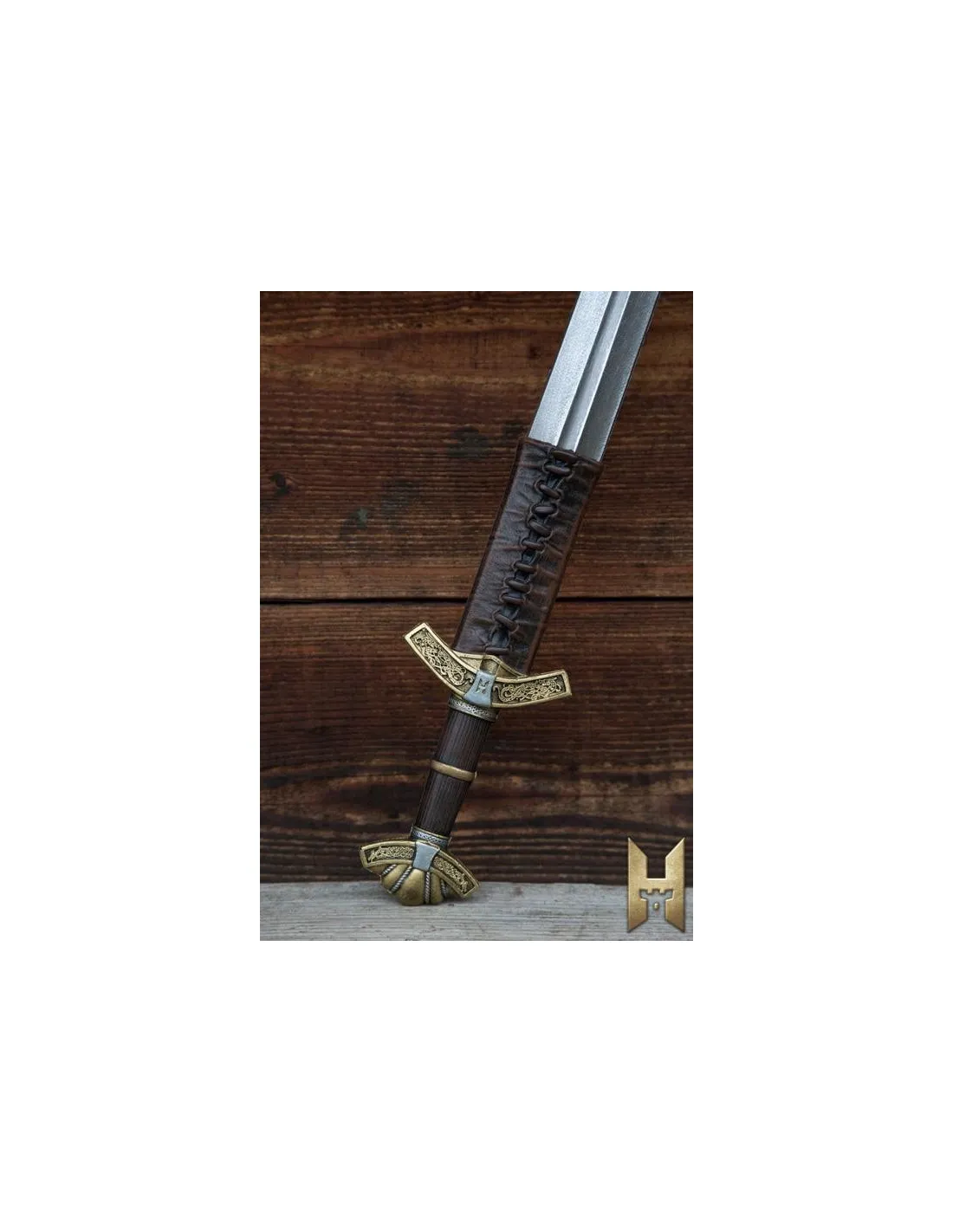 Espada vikinga Dreki serie Stronghold, dorada