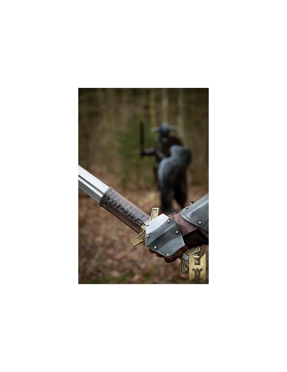 Espada vikinga Dreki serie Stronghold, dorada