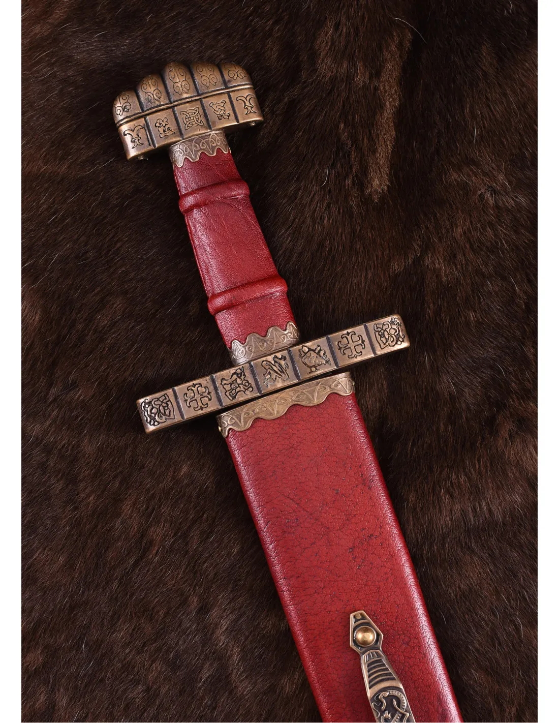 Espada Vikinga Hedeby, S. IX, en acero Damasco