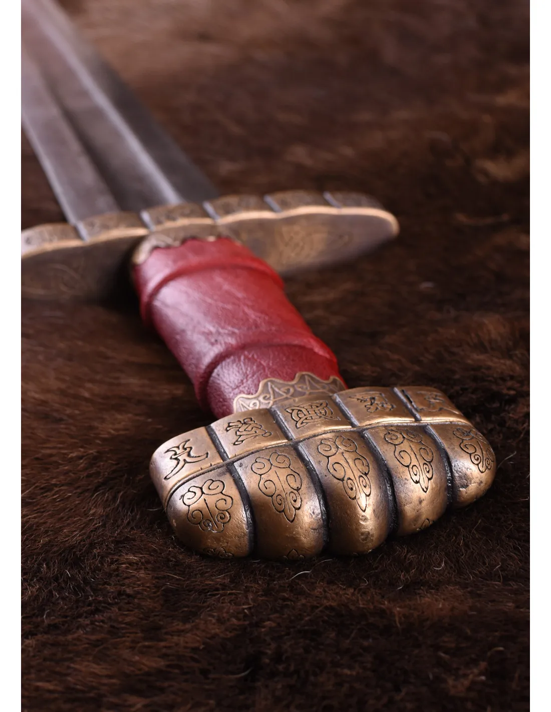 Espada Vikinga Hedeby, S. IX, en acero Damasco