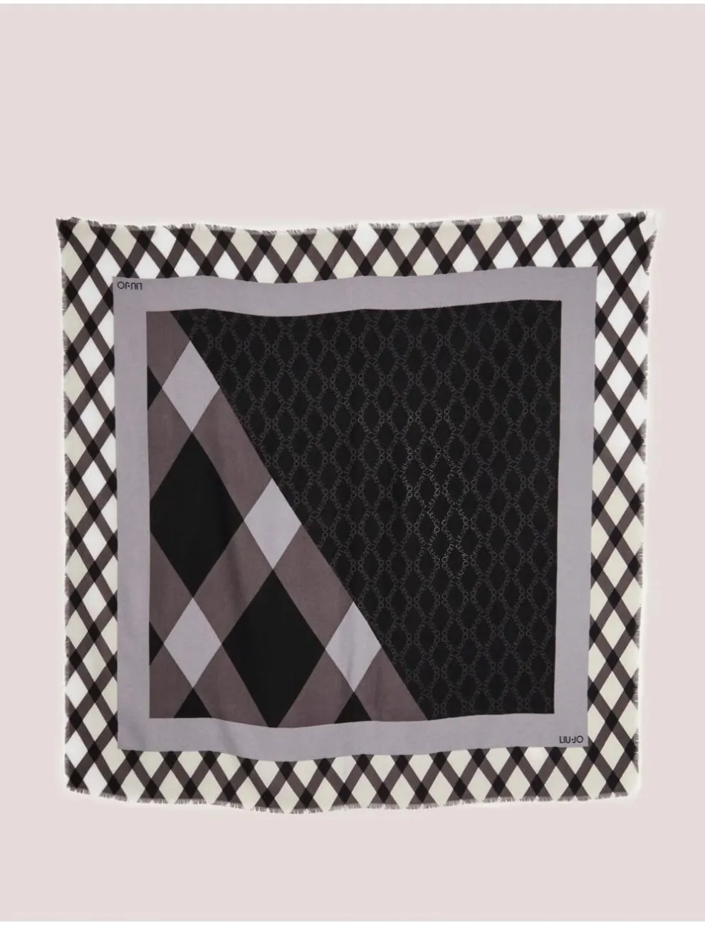 Foular Liu.jo Ecs Foulra Rombi Negro