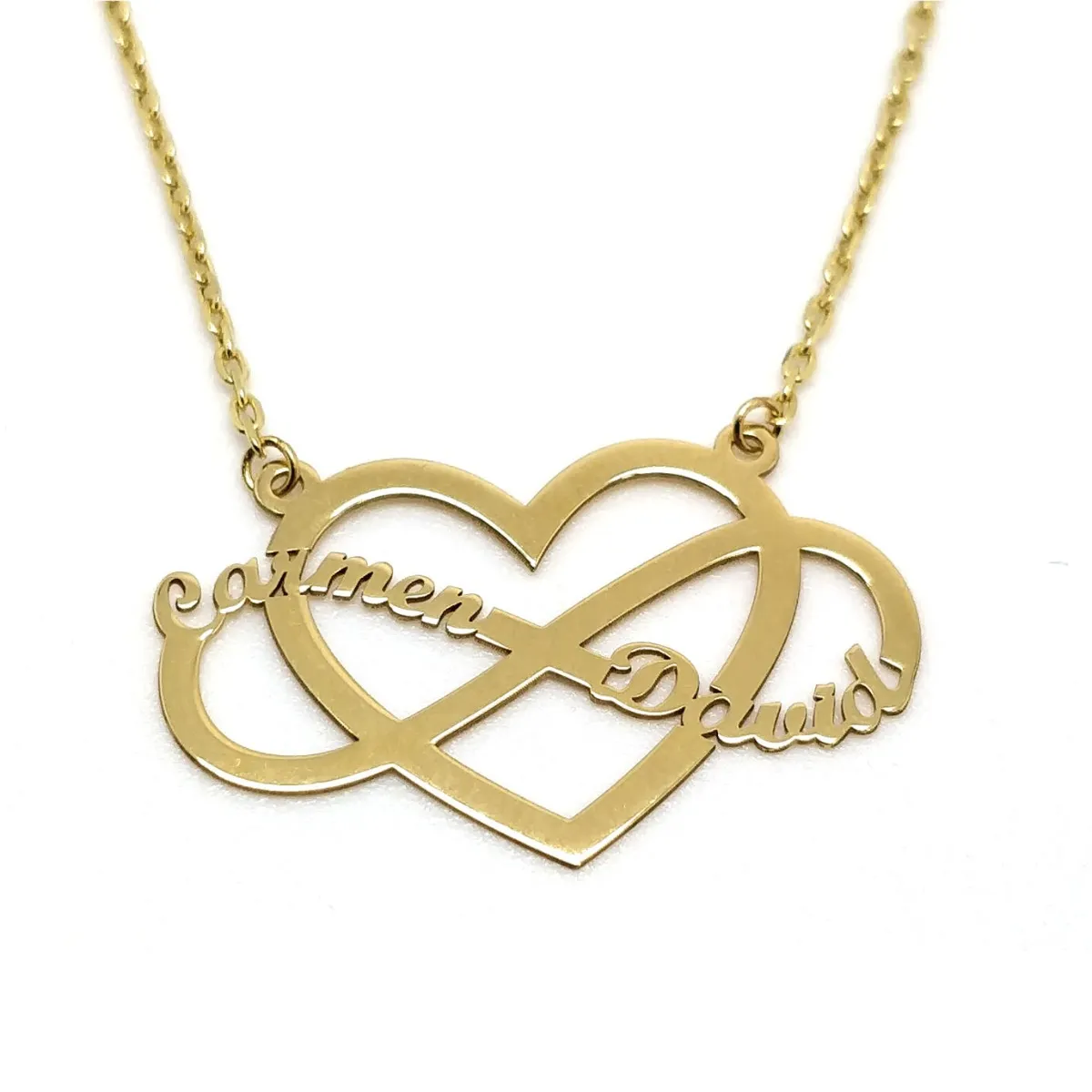 Gargantilla Oro Personalizada 20x30mm.