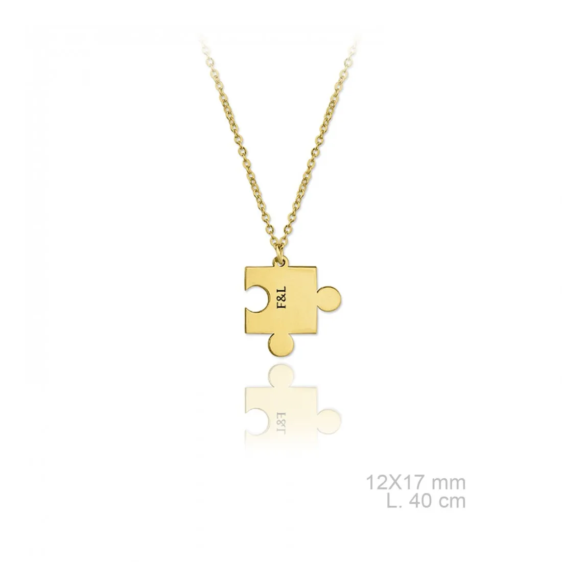 Gargantilla Plata Puzzle