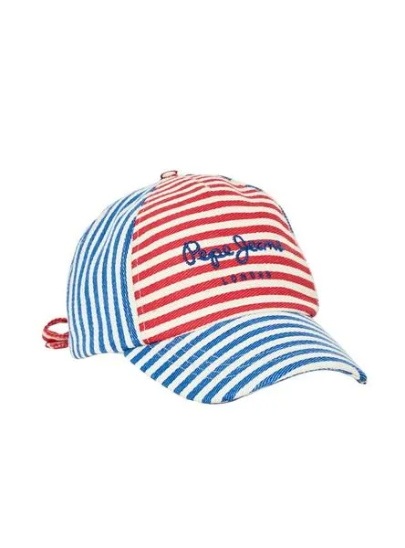 gorra pepe jeans dori azul para niña