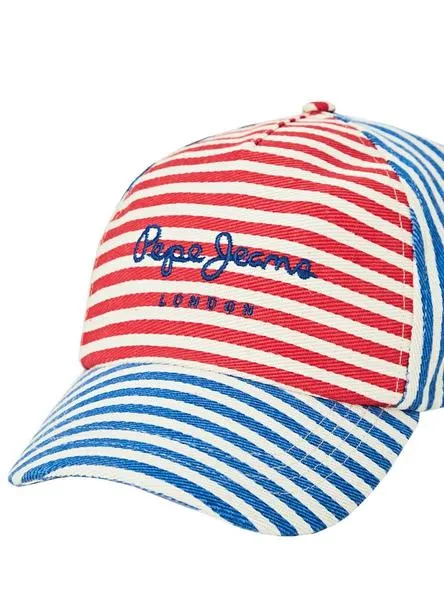 gorra pepe jeans dori azul para niña