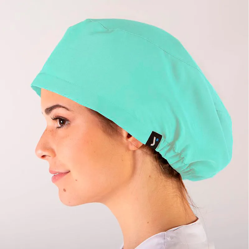 GORRO DE QUIRóFANO PELO LARGO VERDE AGUA  GARY'S