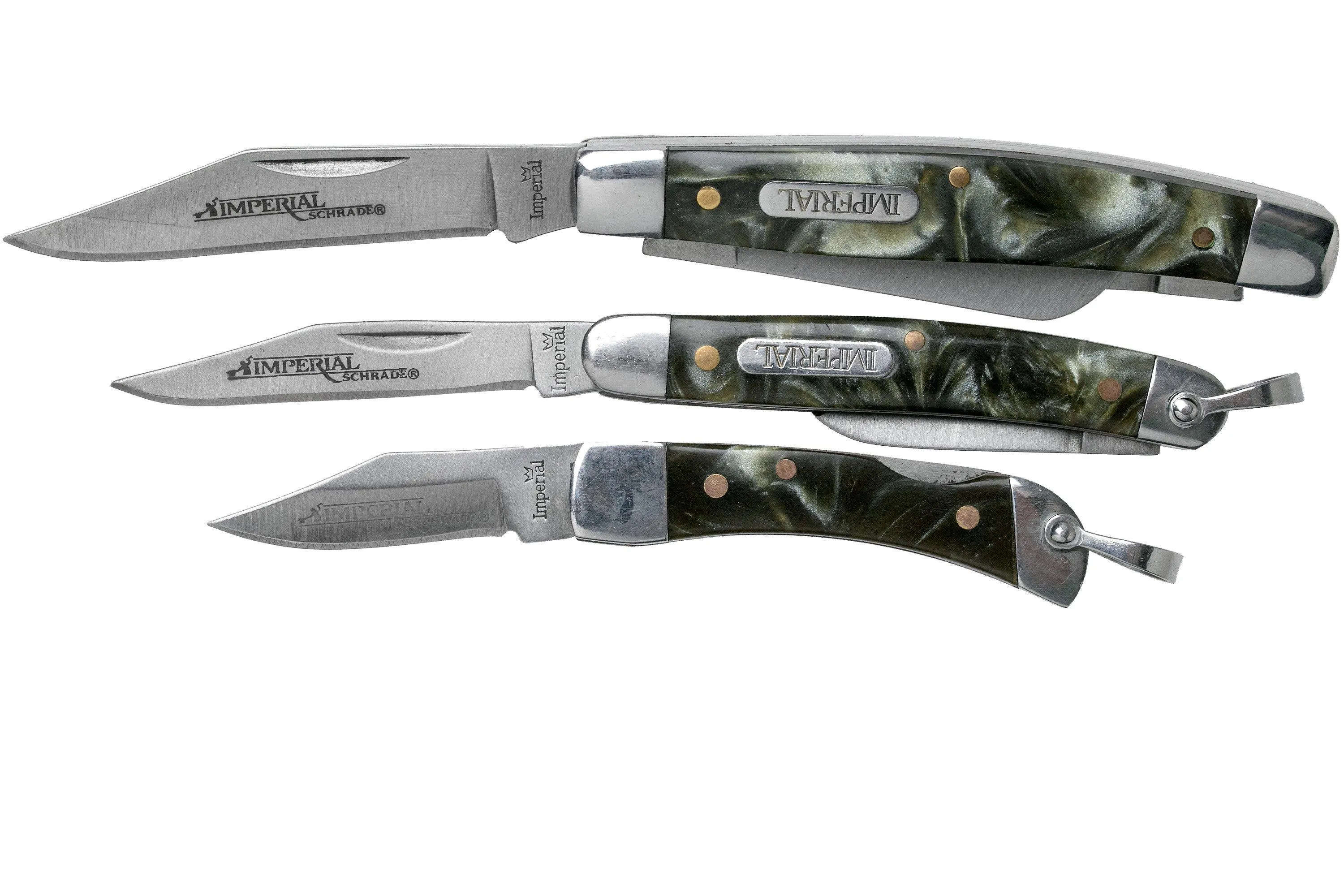 Imperial Black Swirl Combo Pack IMPCOM4CP navajas