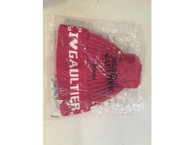 Jean Paul Gaultier GORRO SUPER CUTE JEAN PAUL GAUTIER Blanco Roja 