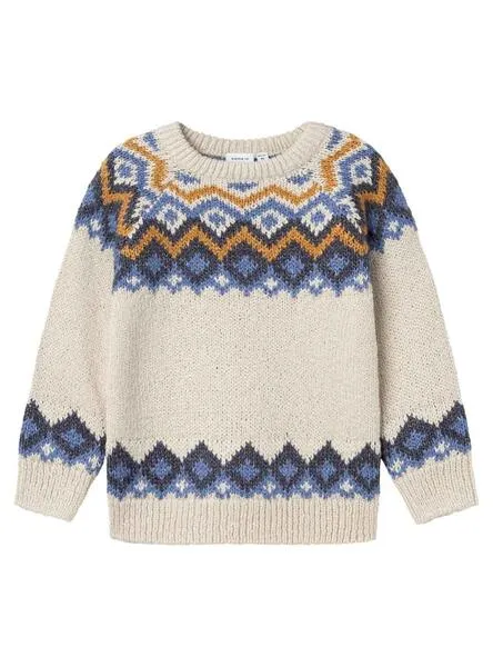 Jersey Name It Rami Beige Para Niño
