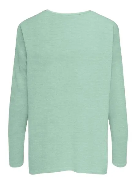 JERSEY ONLY AMALIA VERDE VNECK VERDE MUJER