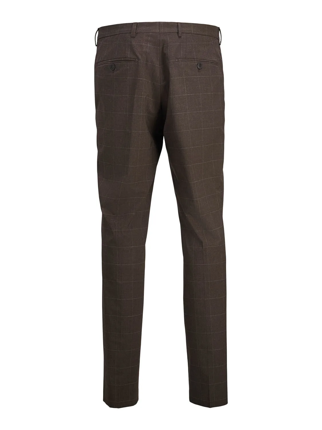 JPRSOLARIS Pantalones de vestir Corte super slim | Marrón oscuro | Jack & Jones®