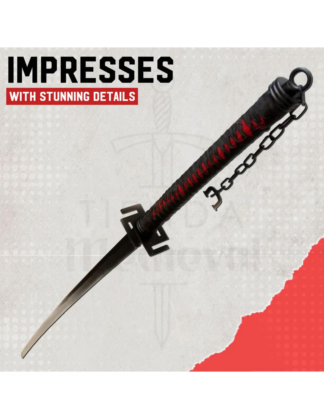 Katana Bleach Bankai modelo Cutting Moon