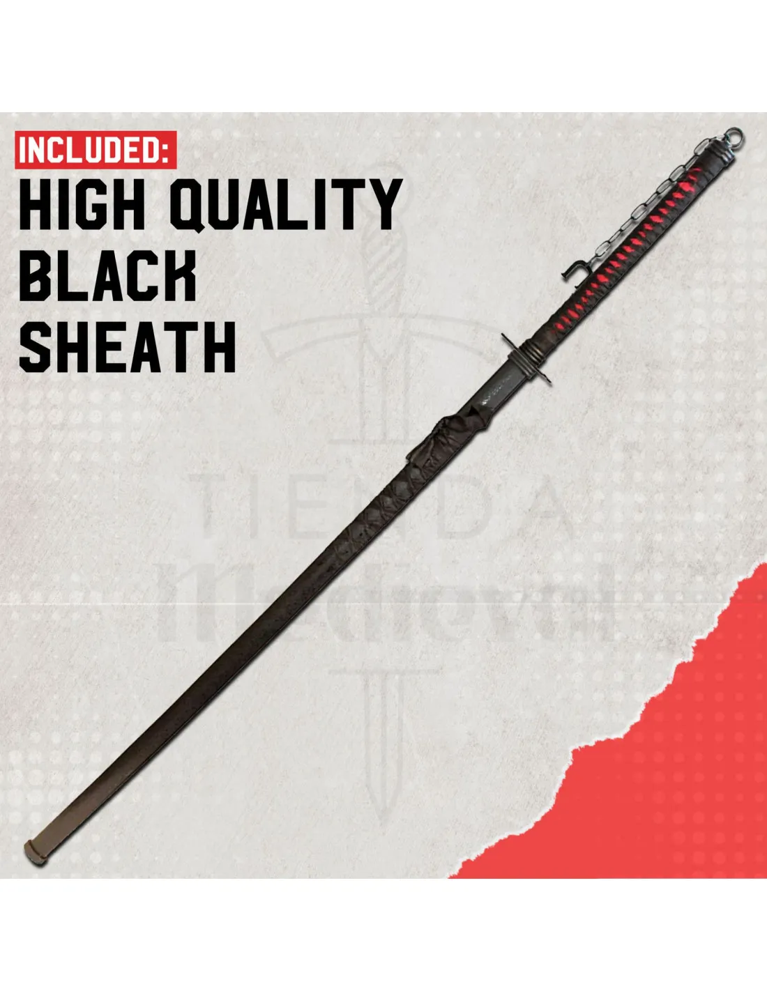 Katana Bleach Bankai modelo Cutting Moon