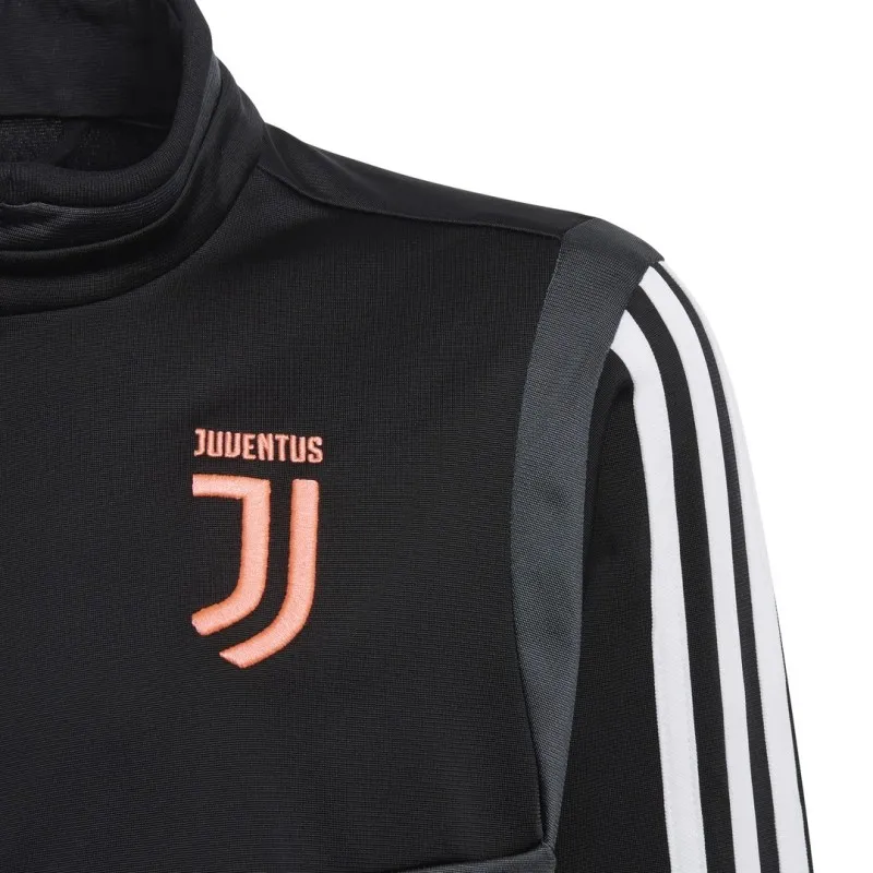 La Juventus de chándal de banco niño negro 2019/20 Adidas