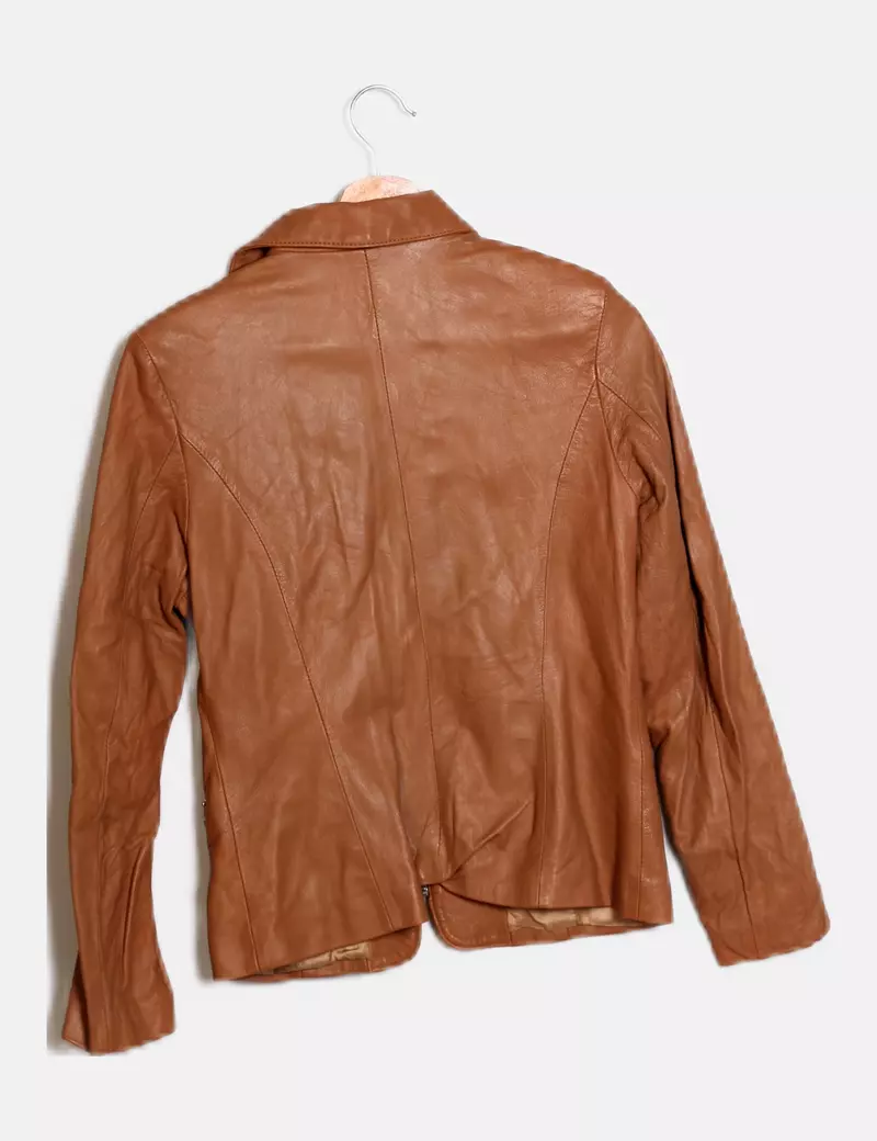 Leap Chaqueta biker Polipiel
