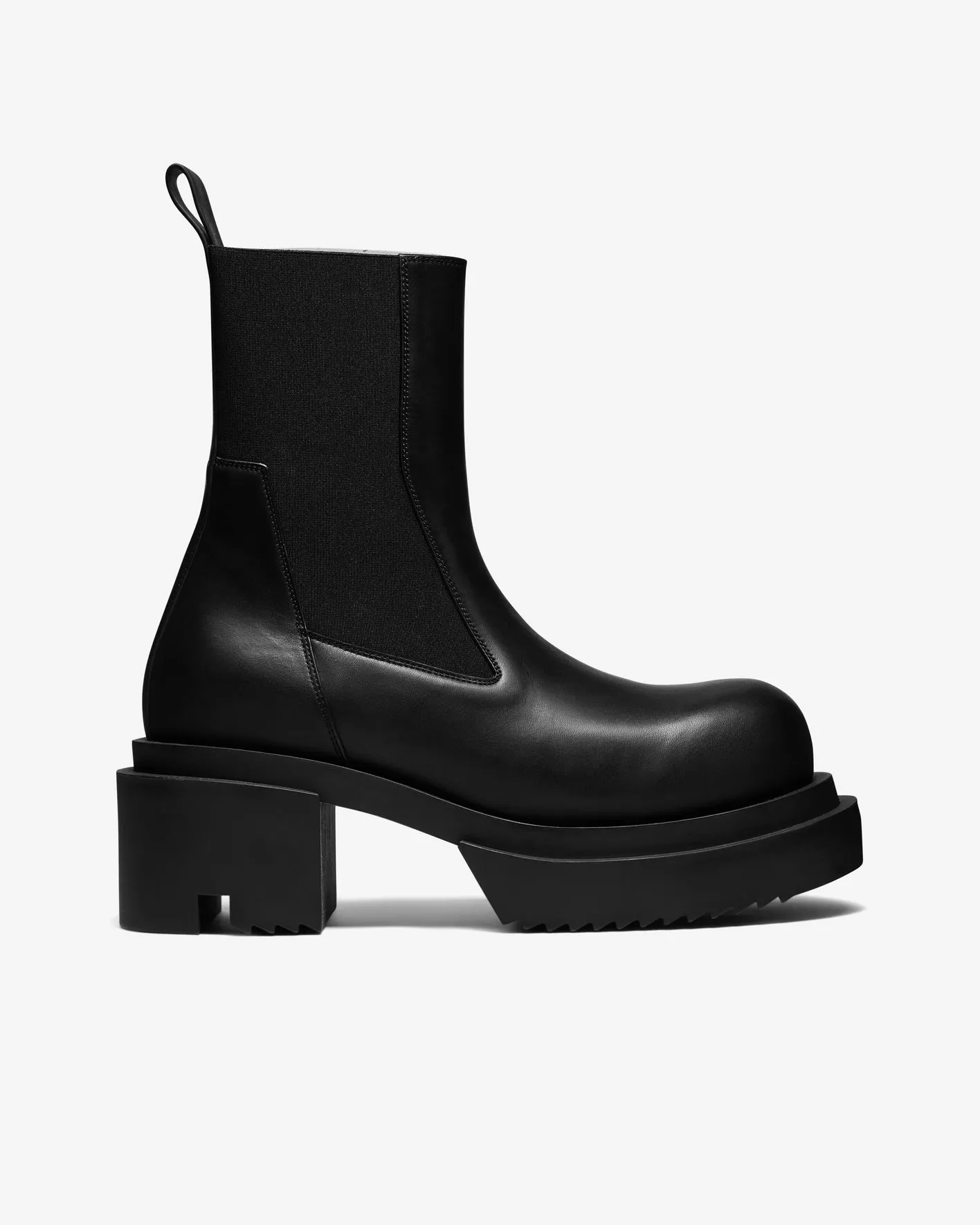 Leather Boots Beatle Black