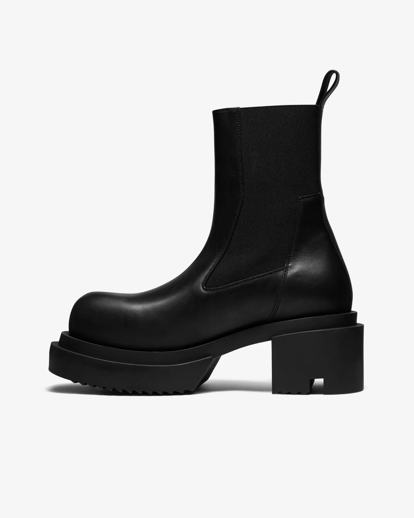 Leather Boots Beatle Black