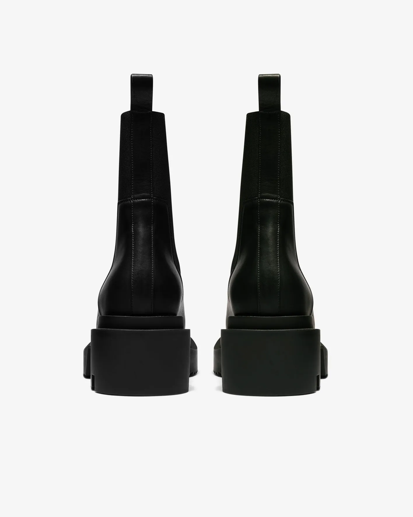 Leather Boots Beatle Black