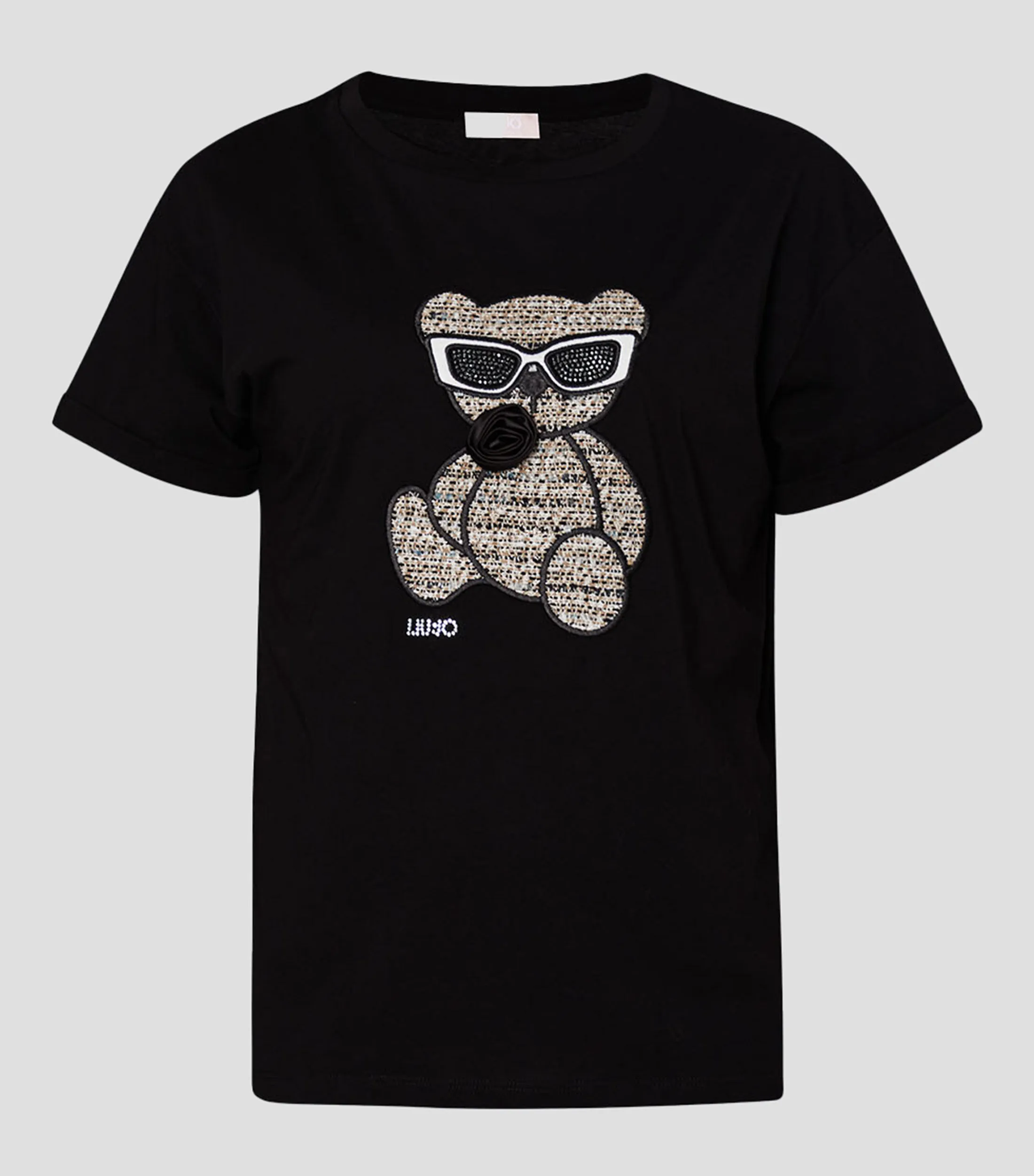 Liu Jo Playera de oso con manga corta Mujer