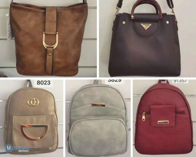 LOTE DE MOCHILAS Y BOLSOS DE OTOñO PARA MUJER  TENDENCIAS Y CALIDAD EN ECOCUERO