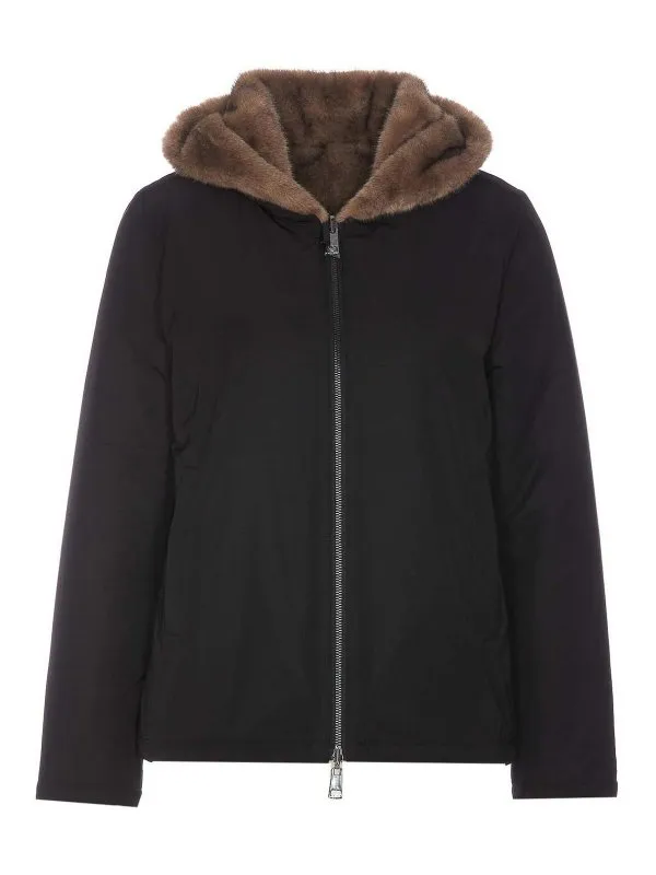 LOU ANDREA PARKA  NEGRO